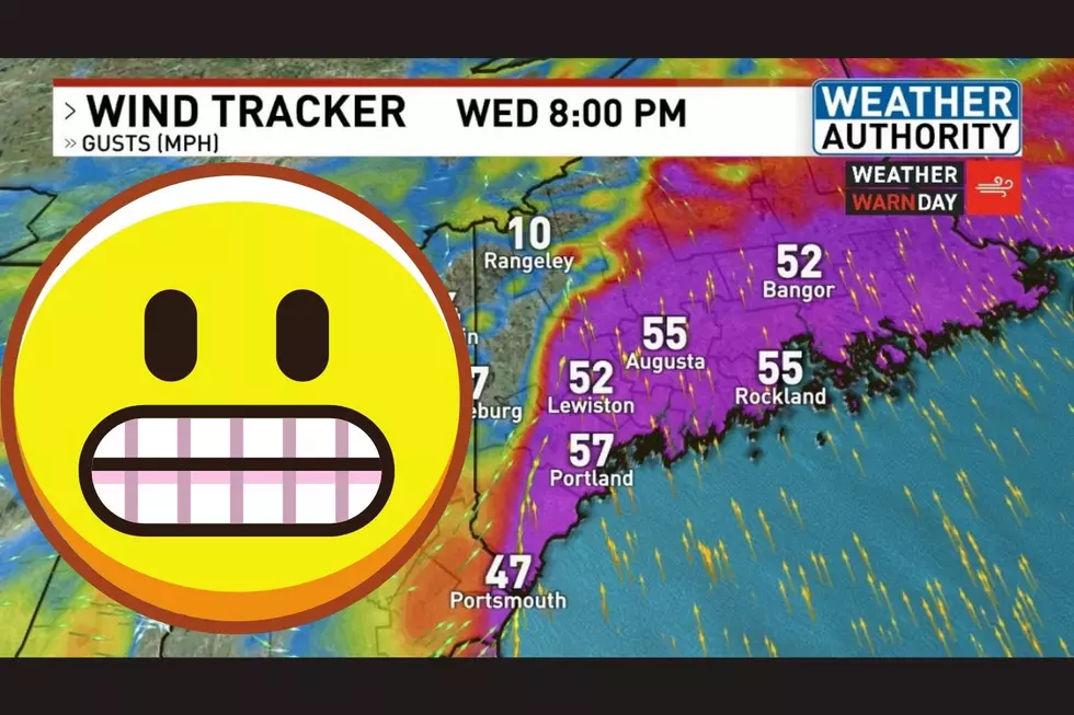 Driving Rain & Gusting Winds May Lead to Maine Flooding, Power Outages Wednesday Night